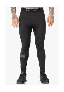 Мужские функциональные леггинсы, приталенного кроя, ТРЕНИРОВОЧНЫЕ ЛЕГГИНГИ TAPOUT, черный