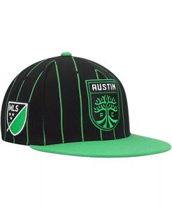 Мужская черная бейсболка с булавкой Austin FC Team Snapback Mitchell & Ness