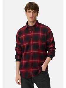 Рубашка с длинными рукавами fleXXXactive из легкой фланели красного и черного цветов Camel Active