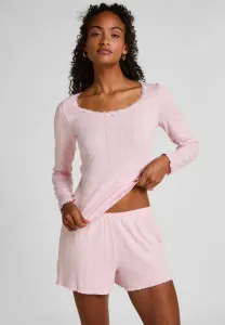 Пижамные штаны с ажурным узором Hunkemöller, Pink