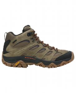 Мужские водонепроницаемые кроссовки Moab 3 Mid с круглым носком Merrell, Olive/Gum