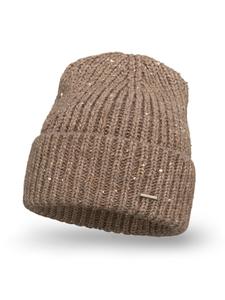 Шапка Vivisence 7088, бежевый