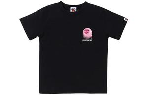 Детская футболка A Bathing Ape, белый/синий