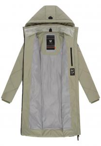 Стеганое пальто Rebela Ragwear, цвет Dusty Olive