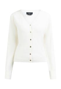 Толстовка faina Strickjacke, белый