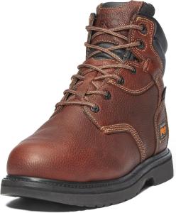 Timberland PRO мужские рабочие ботинки Flexshield с внутренней защитой от ударов и стальным мыском, 6 дюймов, Brown-2024 New