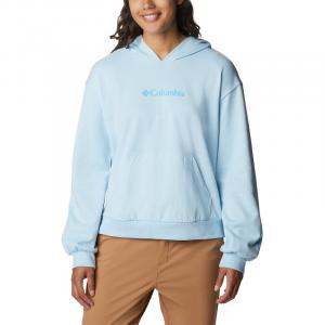 Толстовка с капюшоном Columbia logo iii из французского трикотажа Columbia, синий