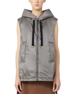 Куртка-пуховик с капюшоном The Cube Max Mara, серый