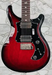 Гитара PRS S2 Standard 24 с датчиками USA 5815 LT в цвете Scarlet Sunburst с чехлом