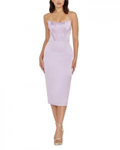 Платье Cosette Dress the Population, фиолетовый