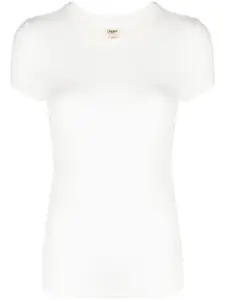 Топ с круглым вырезом L'Agence, белый