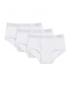 3 пары мягких трусов из смесового хлопка для мальчиков для малышей, для детей Memoi, мультиколор