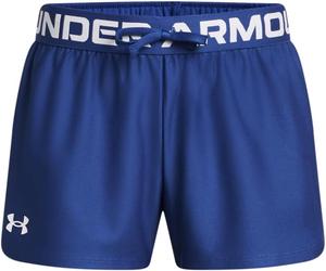 Шорты Under Armour Girls Play Up Solid Shorts, (432) Tech Blue/White