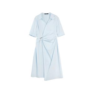 Женское платье с коротким рукавом ELLE, синий