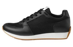 HERMES Дышащие повседневные кроссовки Escape низкие мужские black