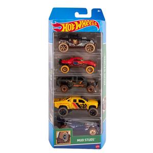 Машинки Hot Wheels 5-Pak с грязевыми шипами HTV40