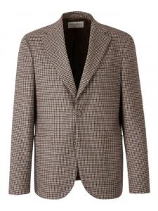 Однобортный пиджак Officine Generale из натуральной шерсти, нейтральный