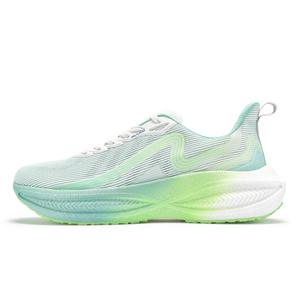 Низкие кроссовки Supercritical для бега унисекс Emerald Iridescent SAIQI, изумрудные радужные + белые носки 2 пары