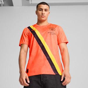 Мужская футбольная майка Puma X Kidsuper Manchester City Replica, оранжевый