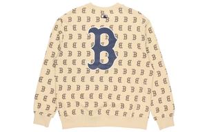 Свитшот унисекс бежевый MLB