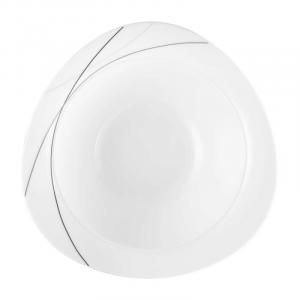 Миска Trio Highline круглая d: 28 см / 1,30 л Seltmann Weiden, белый черный