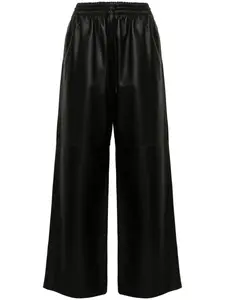 Широкие брюки с завышенной талией WARDROBE.NYC, черный