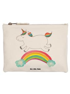 Mr. & Mrs. Panda Пенал для карандашей, единорог, радуга, без слов, белый