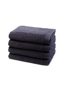 Набор полотенец MöVe Superwuschel, 4 штуки, 50x100 см, темно-серый