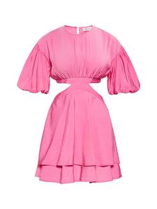 Длинное платье IZIA, розовый