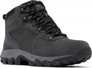 Columbia мужские ботинки Newton Ridge Plus II Suede Waterproof для походов, Shark/Black