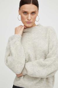 Свитер с добавлением шерсти American Vintage, серый