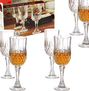 Набор из 6 бокалов для вина, "Бокал для вина" Красная вишня 190 мл столовые приборы Markenlos