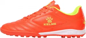 Мужские футбольные кроссовки KELME для игры в зале и на искусственном газоне, футбольные бутсы для мальчиков для тренировок, оранжевый