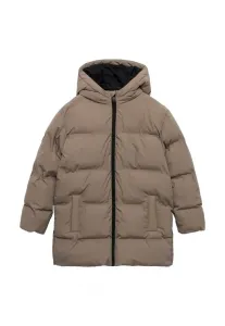 Детское зимнее пальто Mango Kids, Mellanbrun