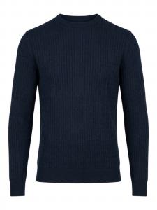 TEESHOPPEN Свитер в цвете Marine Blue