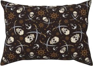 Pevtufa Чехол для подушки с пиратскими черепами Pirate Skulls