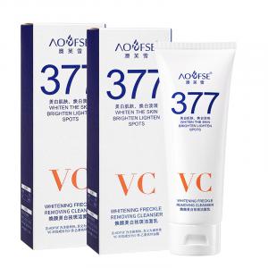 Осветляющее средство для удаления пятен 377vc для лица очищающее средство осветление темных пятен 100г AOFUXUE
