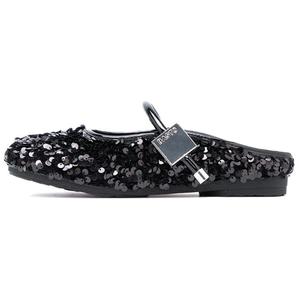 BASTO Закрытые тапочки женские черные, цвет Black