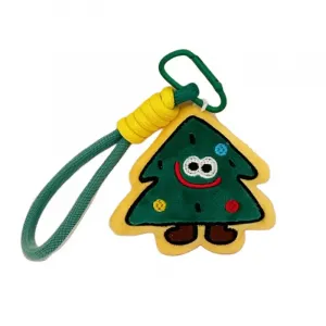 Милый плюшевый кулон с мультяшными персонажами Apple Bear Puppy And Bunny Collection высотой 12 см Jinnew, Christmas Tree Large Doll-Keychain