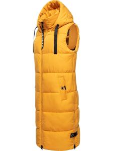 Утепленный жилет Navahoo Schnuffelchen, цвет Amber Yellow