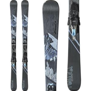 Женские лыжи Wild Belle DC 84 + крепления FDT 11 '26 Nordica, One Color