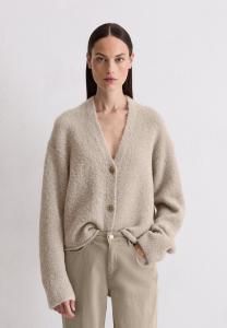 Кардиган Marc O'Polo LONGSLEEVE V-NECK, Chalky Mauve Melange/Beige