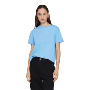 Футболка с коротким рукавом Vila Nora, синий