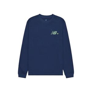 Футболка мужская синяя New Balance, синий