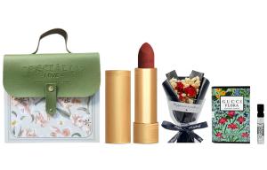 Золотые тюбиковые помады для женщин GUCCI