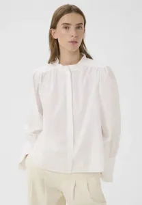 Блузка kbelse на пуговицах Karen By Simonsen, Bright White