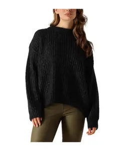 Черный мохеровый свитер Фиби Knit-Ted, черный