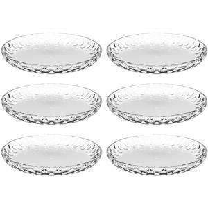 Тарелка для десерта Cucina Optic, стекло, Ø 18 см Leonardo, Klar