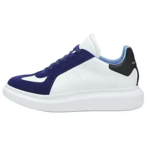 Alexander McQueen Кроссовки Oversized Retro Blue White