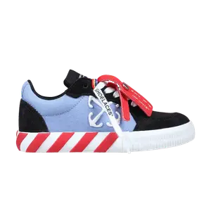 Кроссовки Off-White Off-White Vulc Sneaker Kids 'Black Light Blue', черный